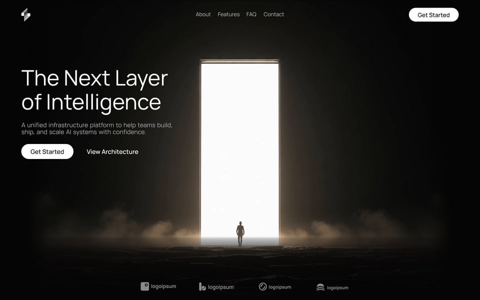 الطبقة التالية — Next Layer، تجربة ويب من تصميم أبو عسكر
