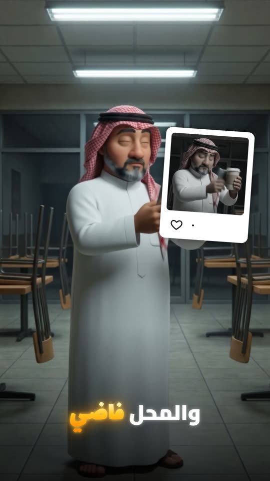 قهوة أبو سعد: قصة ثلاثية الأبعاد لصاحب مقهى